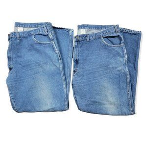 Key Imperial Jeans Mens 44x31* Blue Vintage Relaxed Workwear Denim Lot of 2